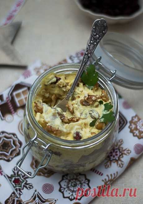 ХЕРИНГА В МАЙОНЕЗА КЪРИ И АНАНАС -Śledzie w curry