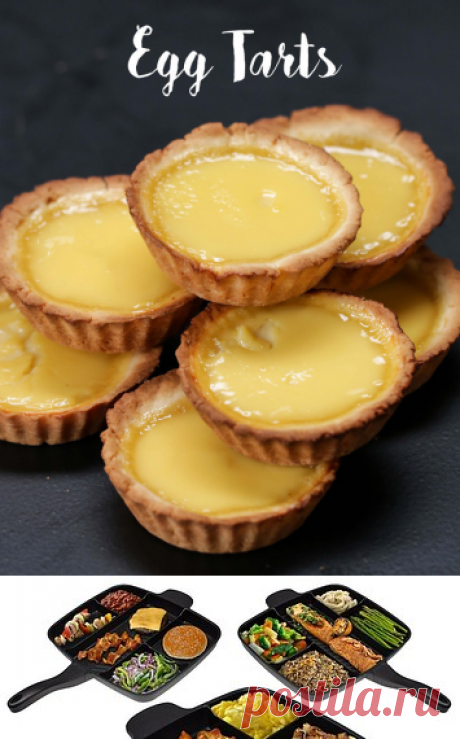 Try These Hong Kong-Style Egg Tarts And Try Not To Melt