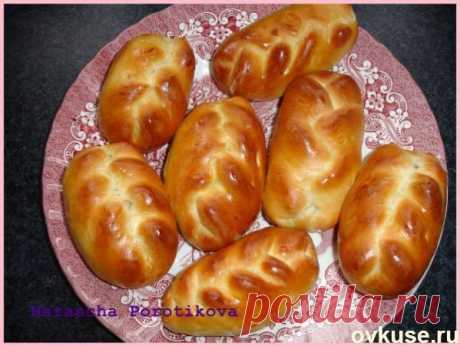 Печёные пирожки с картошкой - Простые рецепты Овкусе.ру