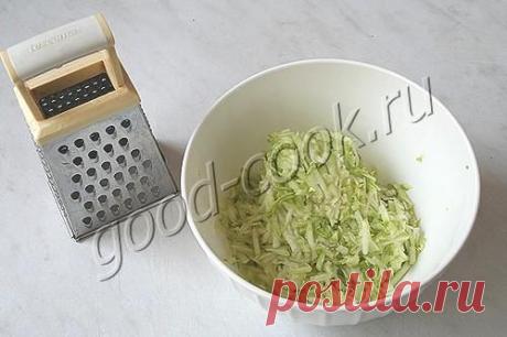 Хорошая кухня - кабачковые кексы с плавленым сыром. Кулинарная книга рецептов. Салаты, выпечка.