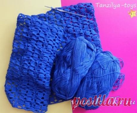 Фантазийный узор крючком