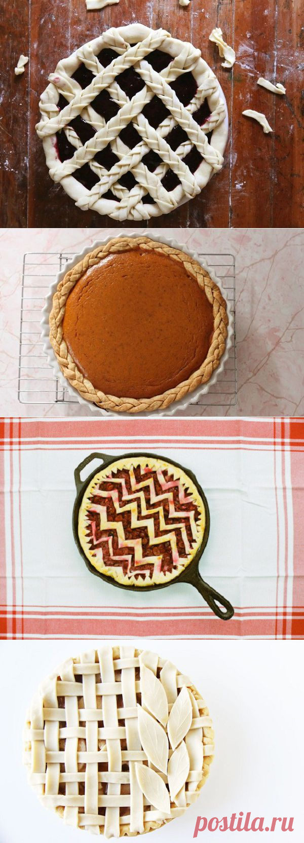 15 оригинальных способов украсить праздничный пирог - Кулинарные секреты - Всё о кулинарии - Каталог статей - Всё для жизни