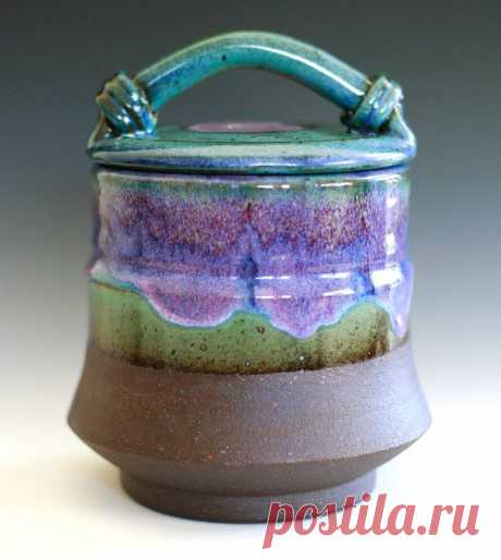Ceramic jar, Holds 45 oz
