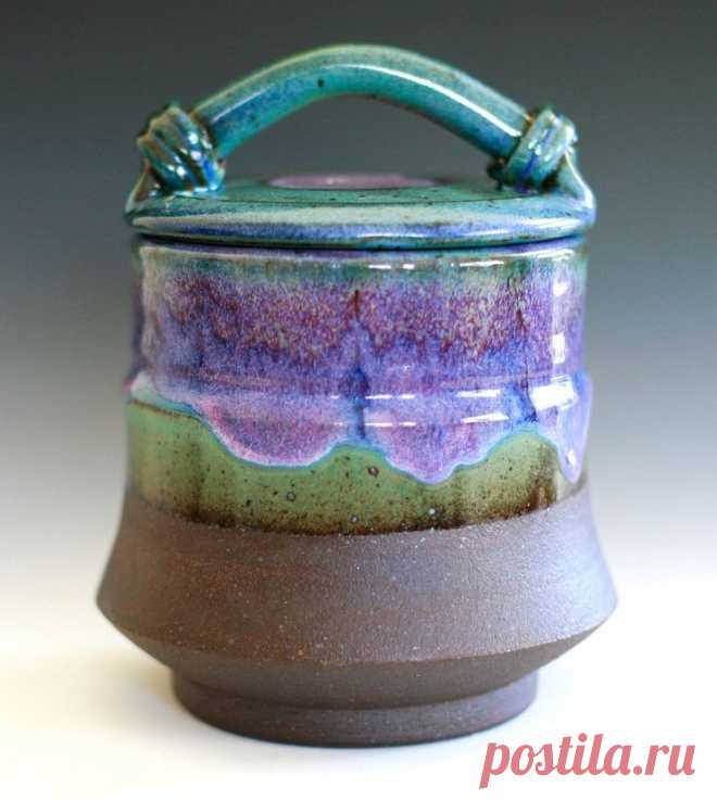 Ceramic jar, Holds 45 oz