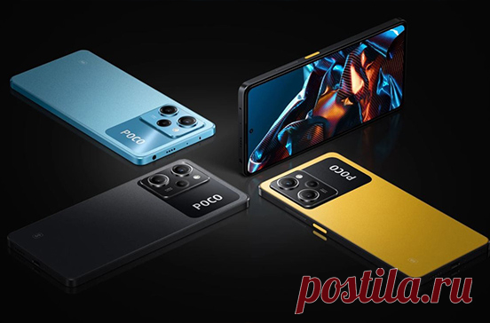 Компания Poco представил два бюджетных смартфона X5 5G и X5 Pro 5G