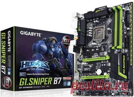 Новости Hardware - G1.Sniper B7 — новая материнская плата от Gigabyte | Overclockers.ua
