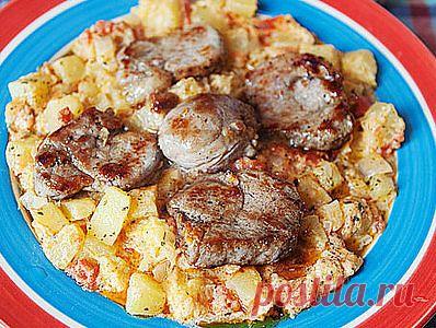 Ароматная свинина с овощным рагу - рецепт приготовления с фото / COOK-MASTER.RU