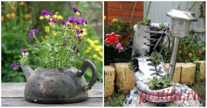 5 идей улётных кашпо и горшков для цветов своими руками из подручных средств . Милая Я
