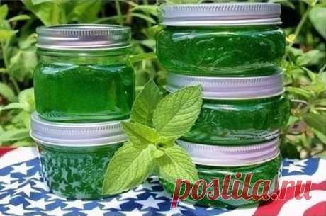 ВАРЕНЬЕ ИЗ МЯТЫ
Необычное варенье. Не только приятно на вкус, оно помогает, и как, при простудных и даже желудочных заболеваниях.
Берем 300 грамм мяты на пол литра воды (даже немножко больше), пару лимонов (приятнее на вкус и для запаха), Килограмм сахара на пол литра воды (если воды больше, то и сахара, соответственно, берите больше)…
Итак... к собранным листочкам мяты (вместе со стебельками и веточками, можете взять еще и цветочки), добавляем лимоны, порезанные вместе со...