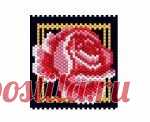 Rose Pattern Panel Pattern Only