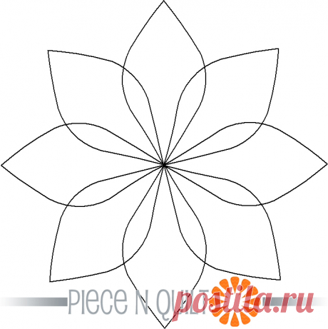 Bud Machine Quilting Pattern - Digital