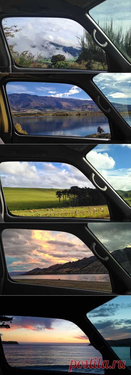 Новая Зеландия из окна фургона - в блоге Blogbaster.org