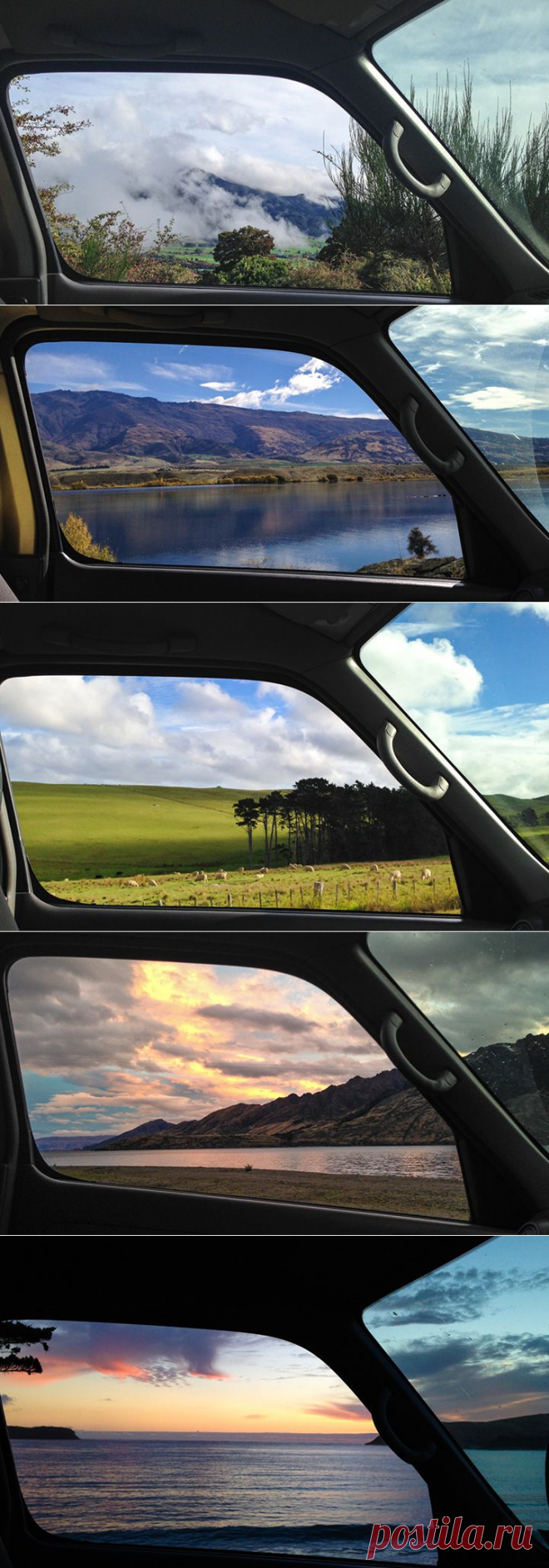 Новая Зеландия из окна фургона - в блоге Blogbaster.org