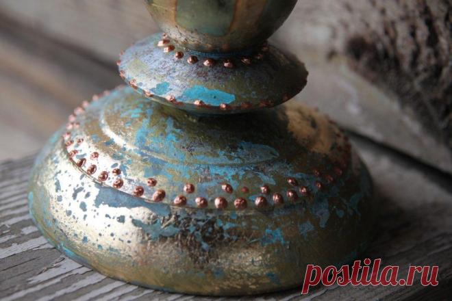 Патина в декупаже - тонкости и материалы для патинирования - Что такое патина