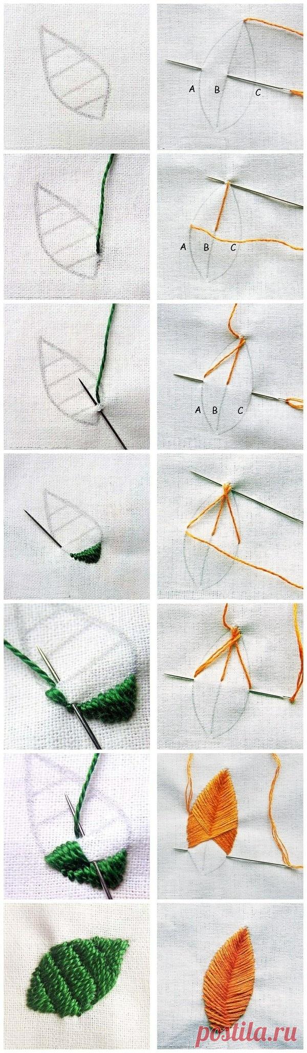 Бразильская техника вышивания .... огромная подборка по объёмной вышивке