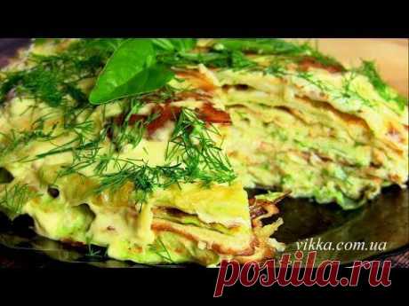 &quot;НАПОЛЕОН&quot; из капусты Овощной торт-закуска