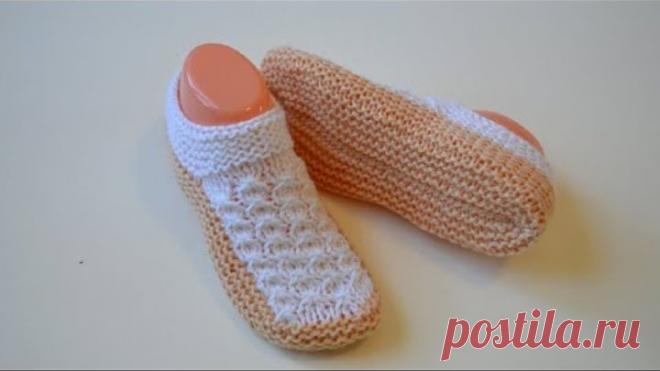 Уютные тапочки - следки за вечер