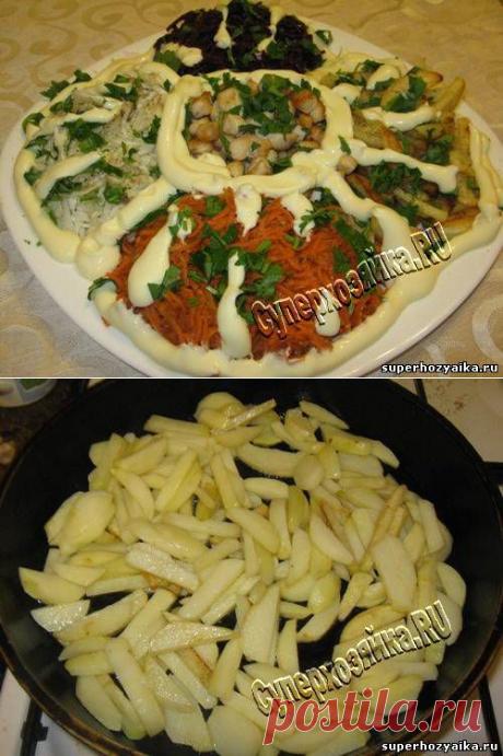 Салат с корейской морковкой и курицей. Салат татарский. Морковка по-корейски рецепт. Свекла по-корейски рецепт. Рецепты с фото - Суперхозяйка.ру