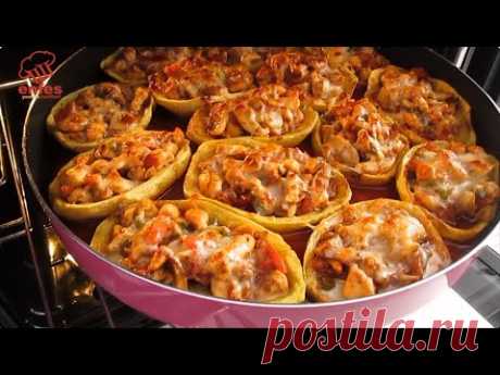 MUTLAKA DENEYİN TAM BİR İFTAR YEMEĞİ✔ ANA YEMEK FIRINDA PATATES KARNIYARIK👌
