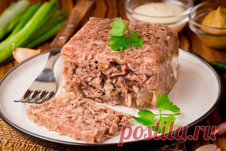 Рецепт холодца из свинины: классический, с говядиной, курицей, желатином