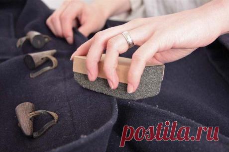 Лайфхак: Катышки со свитера или пальто можно убрать с помощью пемзы. / Взлом логики