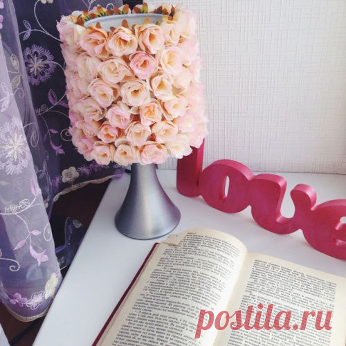 Украшение ночника своими руками