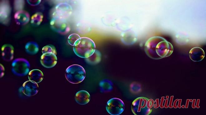 Радужное счастье: делаем мыльные пузыри / Домоседы