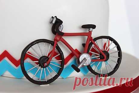 Anniversary Cake and Gumpaste Bicycle Tutorial | Sweet Dreams Cake App – IPhone, IPad, IPod Cake Decorating App