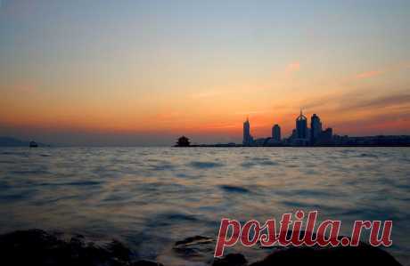 Желтое море.Циндао,Китай.