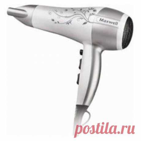 Купить Фен Maxwell MW-2008-01 серебристый в Пензе, цена / Интернет-магазин &quot;Vseinet.ru&quot;
Фен Maxwell MW-2008-01 - это техника, без которой не может обойтись ни одна женщина! Он станет отличным приобретением для тех, кто гонится за качеством и функциональностью. С MW-2008-01 создание причёски превратится в сплошное удовольствие. Благодаря двум скоростям потока воздуха и насадке - концентратору становится возможным создание любой укладки, а функция холодного обдува закрепит результат.