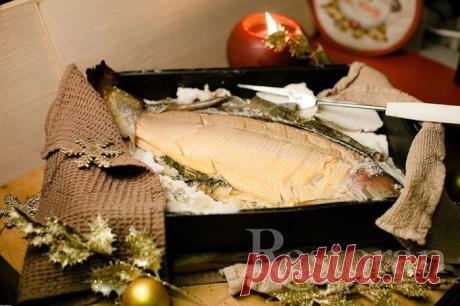 РЫБА В СОЛИ - ВКУСНО, СЛОВ НЕТ!