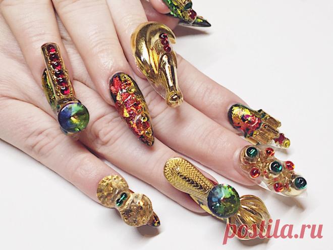 самый странный маникюр фото: 2 тыс изображений найдено в Яндекс Картинках