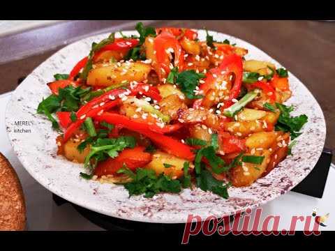 Жарим картошку "по-индийски" быстро и без хлопот, а главное вкусно. Простой и быстрый рецепт | Рекомендательная система Пульс Mail.ru