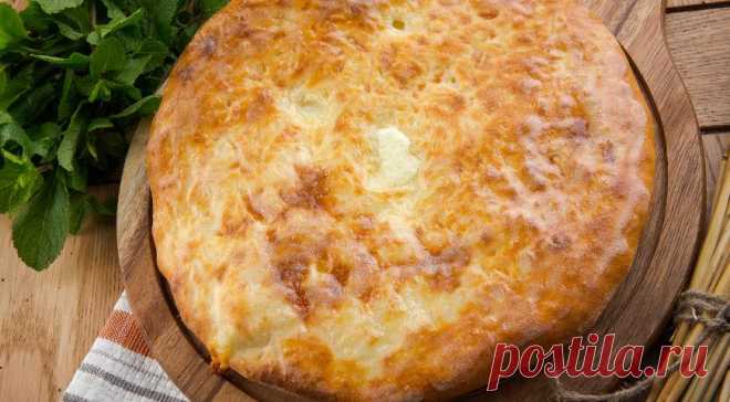Хачапури с картошкой.