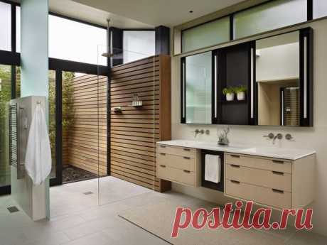 Hillside Modern - Modern - Bathroom - seattle - by DeForest Architects