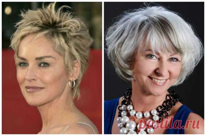 Прически для женщин 60 лет на средние волосы омолаживающие: стрижки для пожилых с круглым лицом, которые молодят, модные варианты на тонкие локоны