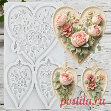 Силиконовые формы для торта сердце роза на AliExpress Смотри, что есть на AliExpress! И еще более 200 миллионов товаров со всего мира с возможностью поиска по фото и большими скидками. Погрузись в увлекательный мир шопинга без границ!