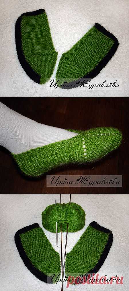 Следки (спицы). Мастер-класс. - следки на двух спицах - Babyblog.ru