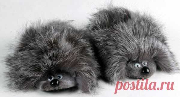 Как сшить прикольные тапочки - зверушки? How to sew cool slippers - animals? ~ HandMadiya.com