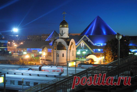 Часовня и торговый комплекс СИНЕГОРЬЕ. Фото Риммы Юсуповой