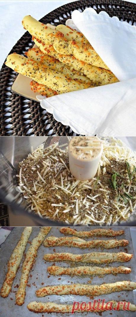 Как приготовить сырно-чесночные палочки - рецепт, ингридиенты и фотографии