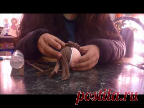 Princesa Bella -1era parte como hacer peinado-