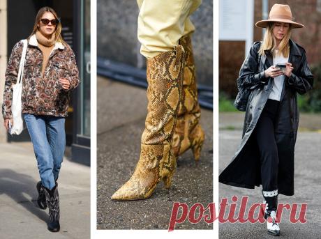 С чем носить ковбойские сапоги: на каждый день, в офис и на вечеринку | Люблю Себя