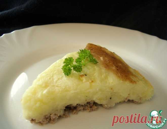 Французкая запеканка с картофелем и мясом – кулинарный рецепт
