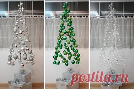 САМОДЕЛКИ. Удивительная воздушная ёлка