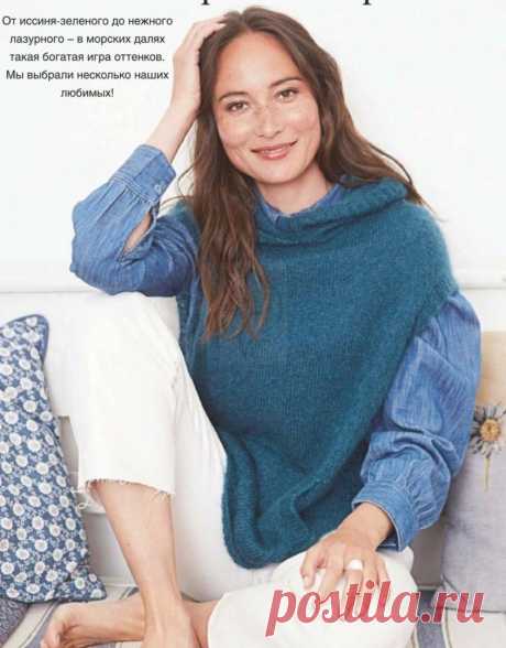 БЕЗРУКАВКА С КАПЮШОНОМ ИЗ LANG YARNS 255, FATTO A MANO COLLECTION