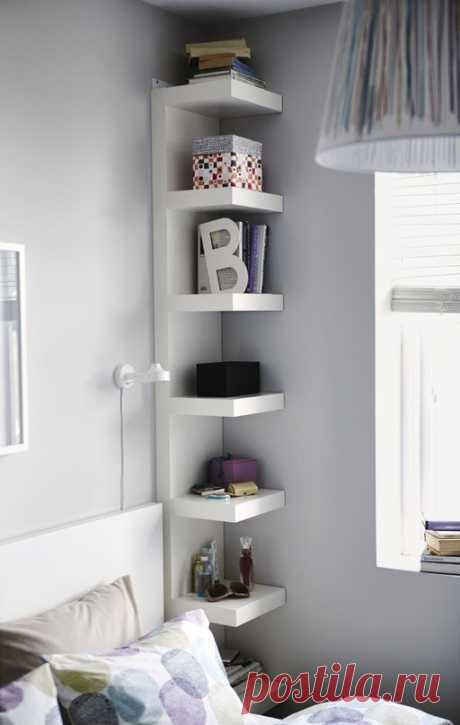 Идеи угловых полок — DIYIdeas