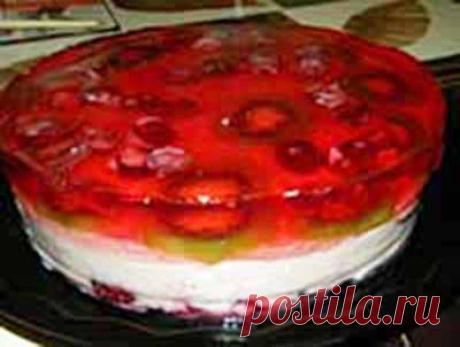 Йогуртовый торт с ягодами | Домашняя кулинария