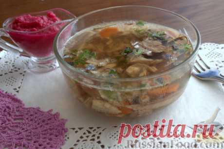 Рецепт: Холодец из сайры (в мультиварке) на RussianFood.com