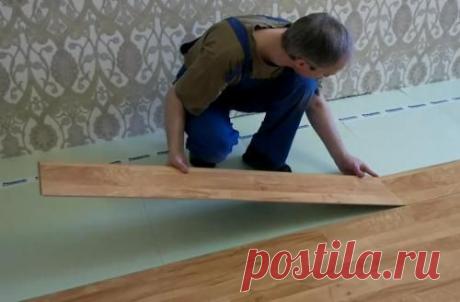 Как стелить ламинат? Технология укладки ламината